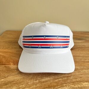 Srixon Hat Men's Stars Stripes Red White and Blue Golf Athletic USA America Cap